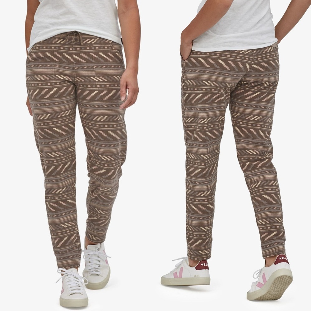 Patagonia‎ Women's Snap-T Fleece Pants, Bergy Bits: Furry Taupe